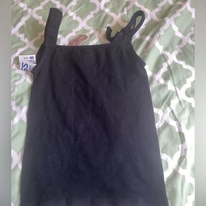 Tank Top with Belt Sleeves